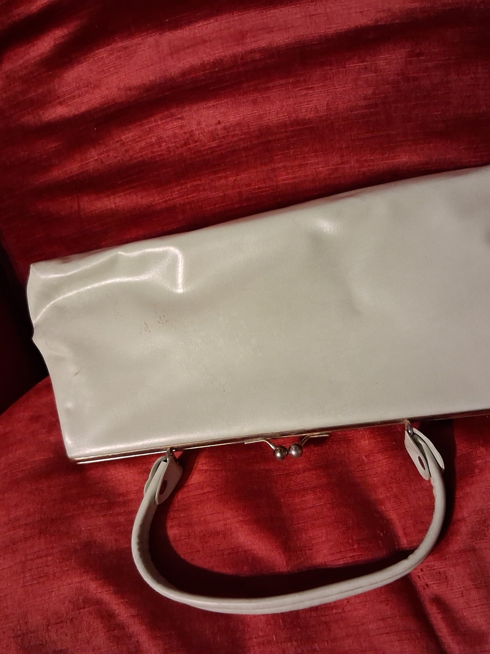 Classic White Top-Handle Women’s Bag